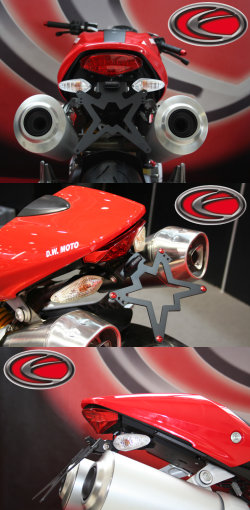 Evotech Kennzeichenhalter Ducati Monster 696