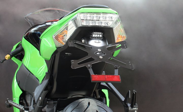 Evotech Kennzeichenhalter Kawasaki ZX10 R ab Baujahr 2011